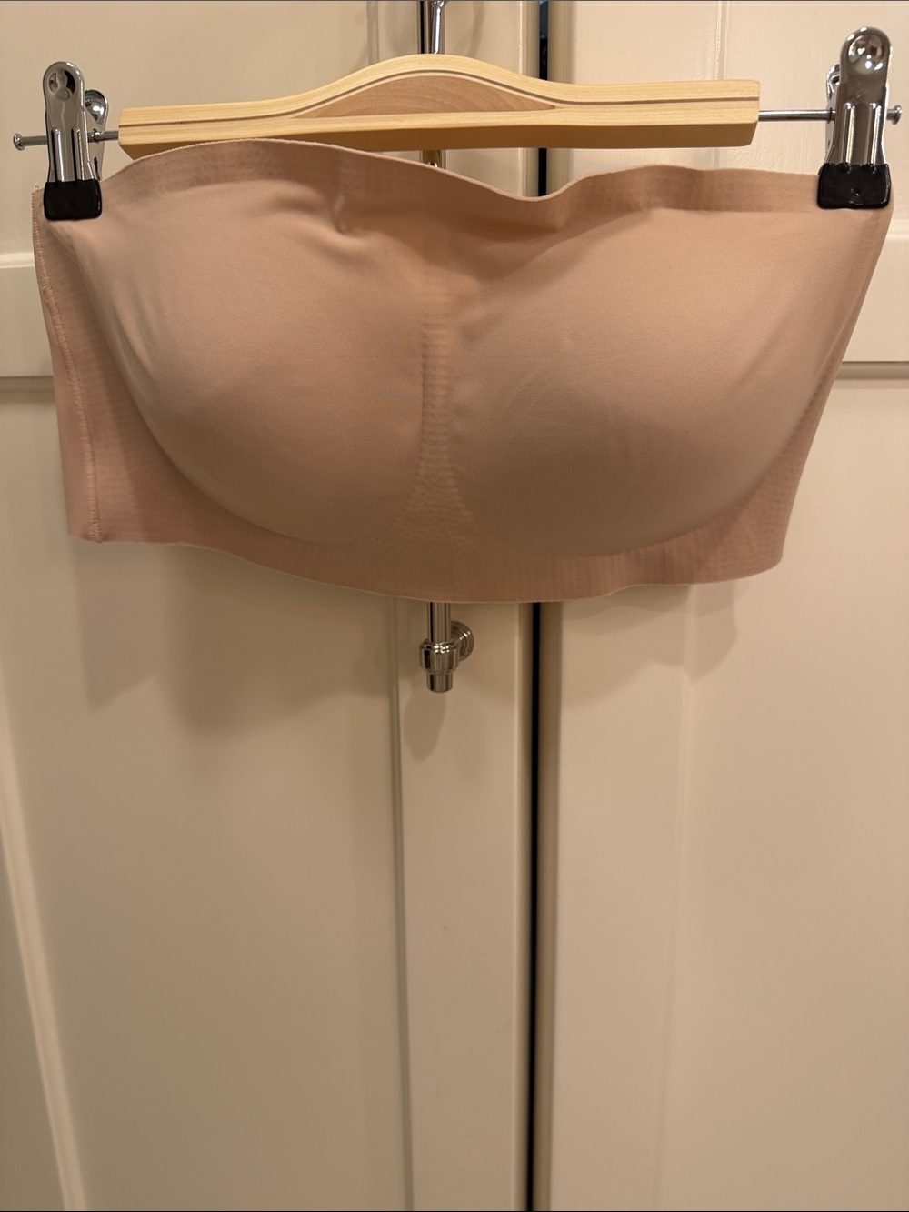 Seamless Strapless Bandeau Bra - Nude